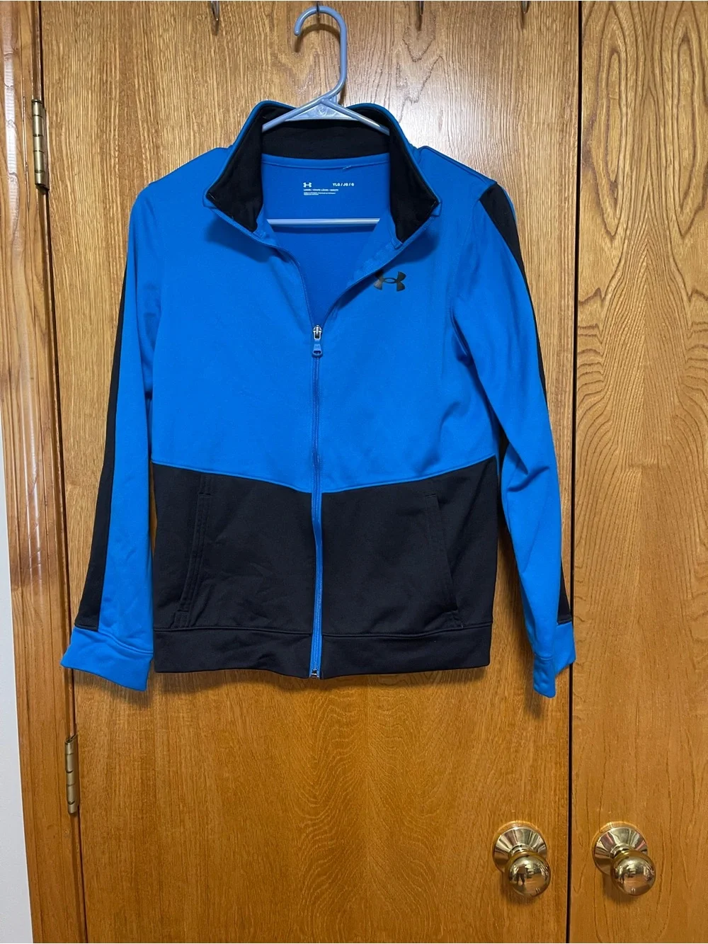 Under Armour Blue and Black Performance Full-Zip Jacket